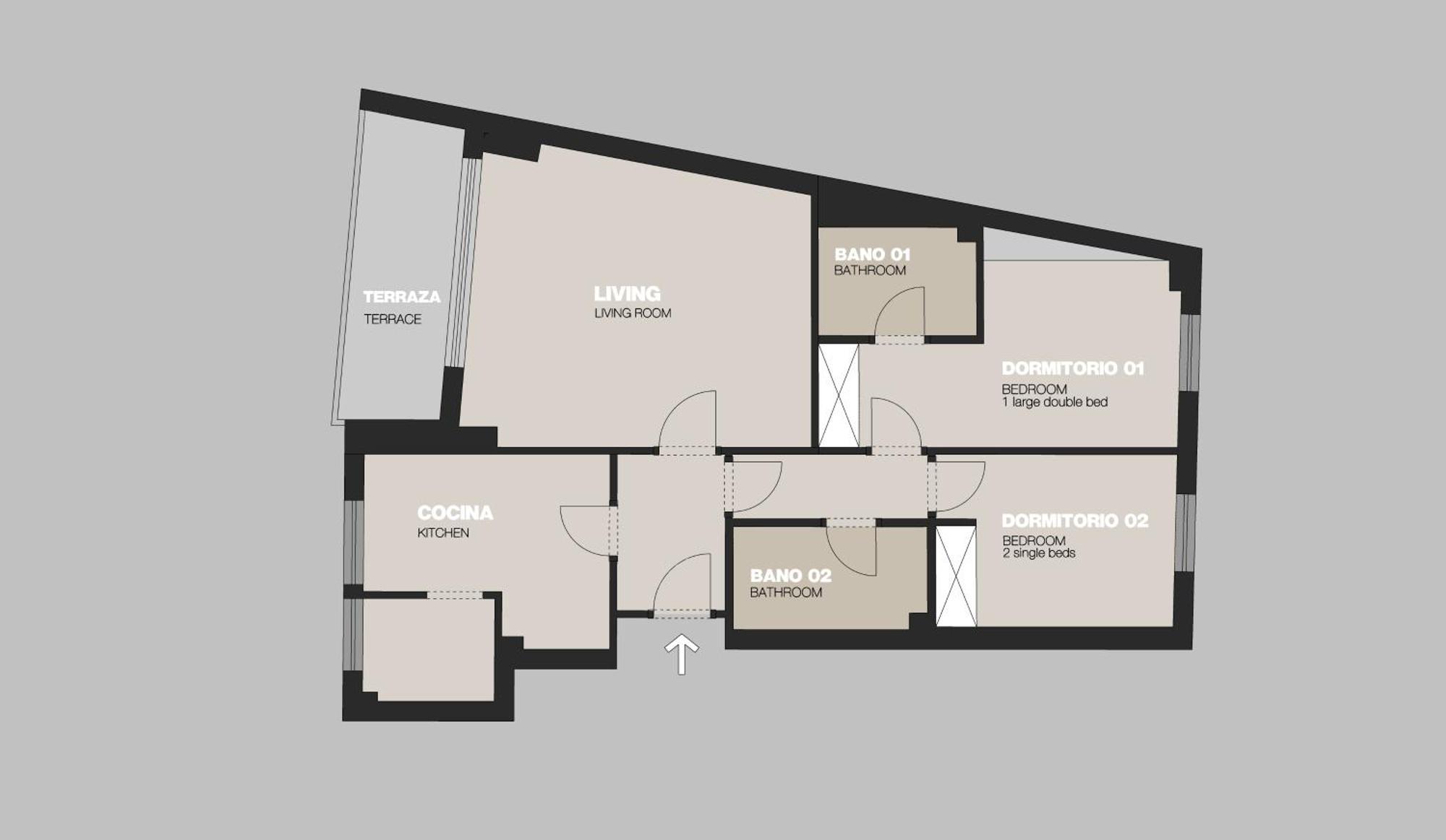B L U E: Muchavista Sea View Apartment إل كامبيلو المظهر الخارجي الصورة